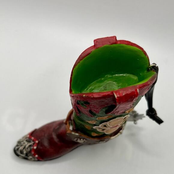 Colorful cowboy Christmas ornament - Picture 5 of 6